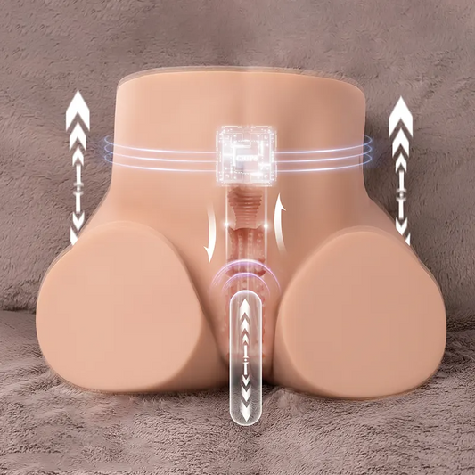 Sucking and Vibrating Sex Doll