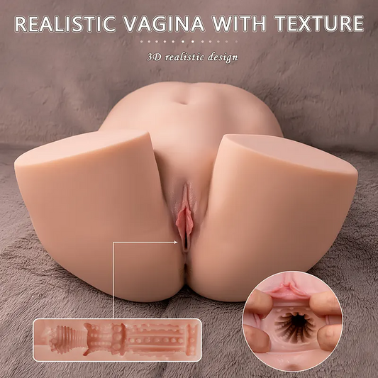 Sucking and Vibrating Sex Doll